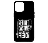 Custodia per iPhone 12 Pro Max Amante della pesca in pensione Casting in libertà
