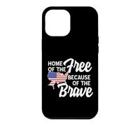 Custodia per iPhone 12 Pro Max American USA Free and Brave 4 luglio