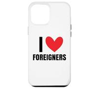 Custodia per iPhone 12 Pro Max Amo gli stranieri immigrati Diritti umani Xenofobia diversa