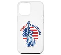 Custodia per iPhone 12 Pro Max An Amazing 250 Years 1776-2026 Birthday American (White)