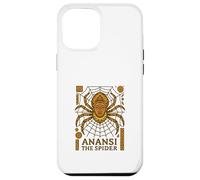 Custodia per iPhone 12 Pro Max Anansi il ragno Storie Folklore di imbroglioni dell'Africa occidentale