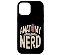 Custodia per iPhone 12 Pro Max Anatomia Nerd Corpo Umano Studio Studente di Medicina