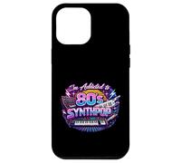 Custodia per iPhone 12 Pro Max Anch"io sono dipendente da Synthpop degli anni"80