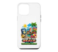 Custodia per iPhone 12 Pro Max Andato In Spiaggia Lasciato Il Gradebook Dietro Insegnante