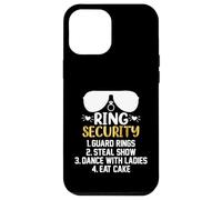 Custodia per iPhone 12 Pro Max Anello di sicurezza per bambini e ragazzi, per matrimonio, lista dei doveri
