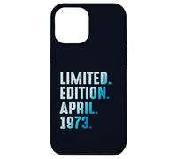 Custodia per iPhone 12 Pro Max Aprile 1973 Anno 1973 Retro 1973 Vintage Edizione Limitata