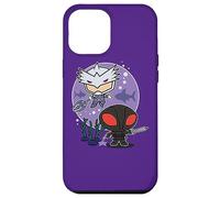 Custodia per iPhone 12 Pro Max Aquaman Movie Chibi Black Manta and Ocean Master