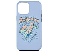 Custodia per iPhone 12 Pro Max Aquaman Swimming Bubbles