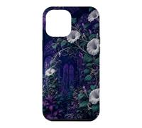Custodia per iPhone 12 Pro Max Arco Moonflower nel giardino di mezzanotte
