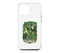 Custodia per iPhone 12 Pro Max Assenzio La Fée Verte - Cocktail Fata Verde