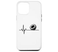 Custodia per iPhone 12 Pro Max Atmosfere tropicali del battito cardiaco amante del cocco