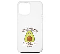Custodia per iPhone 12 Pro Max Avocado Divertente Kawaii Vegano Vegetariano Frutta