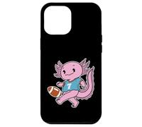 Custodia per iPhone 12 Pro Max Axolotl gioca a football americano