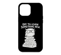 Custodia per iPhone 12 Pro Max Back to School Wise Owl Learning Student