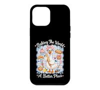 Custodia per iPhone 12 Pro Max Baking The World A Better Place Cute Goose Pun Bake Design