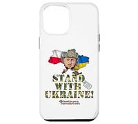 Custodia per iPhone 12 Pro Max Bandiera della Polonia Selenskyj cane Stand with Ucraina