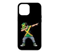 Custodia per iPhone 12 Pro Max Bandiera giamaicana Dab Pose Caribbean Pride