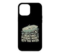 Custodia per iPhone 12 Pro Max Barca versando soldi in acqua motoscafo capitano