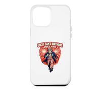 Custodia per iPhone 12 Pro Max Bash di compleanno dello zio Sam