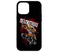 Custodia per iPhone 12 Pro Max Batman Deathstroke Blood Splattered