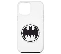 Custodia per iPhone 12 Pro Max Batman Emblema Cerchio Logo Icona Cavaliere Oscuro Fandom