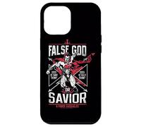 Custodia per iPhone 12 Pro Max Batman v Superman False God or Savior