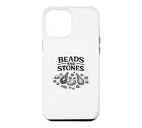 Custodia per iPhone 12 Pro Max Beads and Stone per creare gioielli con avvolgimento di