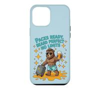 Custodia per iPhone 12 Pro Max Beard Perfect No Limts Bear Men Trip Summer Confezionato
