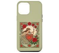 Custodia per iPhone 12 Pro Max Bellezza e la ferita Vintage Art Nouveau Romance