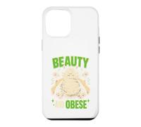 Custodia per iPhone 12 Pro Max Bellezza E Obeso Chonky Cat Funny Meme