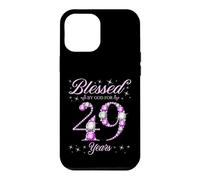 Custodia per iPhone 12 Pro Max Benedetto da Dio per 49 anni 49° compleanno B-Day Party