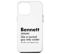 Custodia per iPhone 12 Pro Max Bennett Like A Normal Guy Only Cooler Legend King Nome
