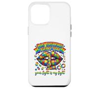 Custodia per iPhone 12 Pro Max Big Sisters Fight Too Autism Awareness Puzzle Labbra