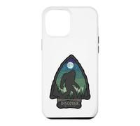 Custodia per iPhone 12 Pro Max Bigfoot Arrowhead Sasquatch Scopri la grafica del cielo notturno