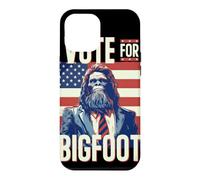 Custodia per iPhone 12 Pro Max Bigfoot for President Election Vote Sasquatch USA Flag 2024