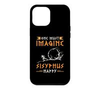 Custodia per iPhone 12 Pro Max Bisogna immaginare Sisifo Felice Antichi Dei Greca Mitologia