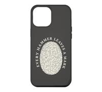 Custodia per iPhone 12 Pro Max Bladesmith Hammer Incudine Forge Knife Maker Smith