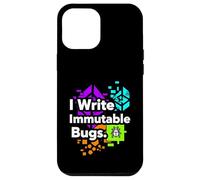 Custodia per iPhone 12 Pro Max Blockchain Developer Funny I Write Immutable Bugs