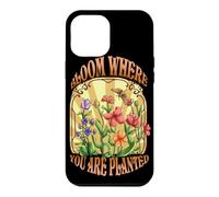 Custodia per iPhone 12 Pro Max Bloom Where You Are Planted Design vintage floreale