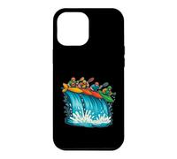 Custodia per iPhone 12 Pro Max Boater Cross Quattro Racers Cascata