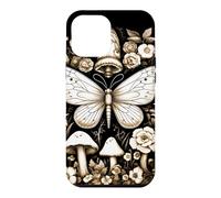 Custodia per iPhone 12 Pro Max Boho Falena Grunge Fairycore Witchy Flora Therian Goblincore