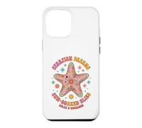 Custodia per iPhone 12 Pro Max Boho Starfish Dreams Hippie Sun Bliss Retro Groovy Beach