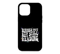 Custodia per iPhone 12 Pro Max Bookish Burned Out But Still Reading Retro Book Club