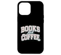Custodia per iPhone 12 Pro Max Books And Coffee Cozy Reader Typography Pastel Design