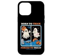 Custodia per iPhone 12 Pro Max Born To Trick Sarcastic Retro Funny Adult Humor