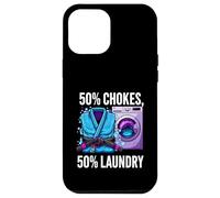 Custodia per iPhone 12 Pro Max Brazilian Jiu Jitsu 50% Chokes 50% Laundry BJJ