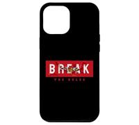 Custodia per iPhone 12 Pro Max Break the Rules Wild Tiger Quotes Illustration Graphic