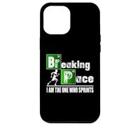 Custodia per iPhone 12 Pro Max Breaking Space Running Funny Runner