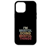 Custodia per iPhone 12 Pro Max Bristol Name Bristol Personalized Name First Given