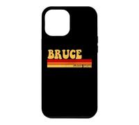 Custodia per iPhone 12 Pro Max BRUCE Nome Idea Personalizzata Uomo Retro Vintage BRUCE